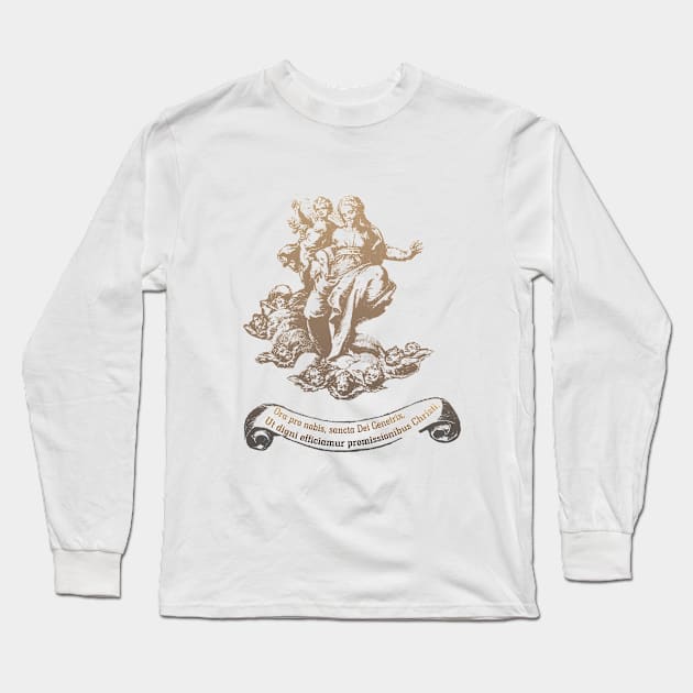 Queen of heaven Long Sleeve T-Shirt by big_owl